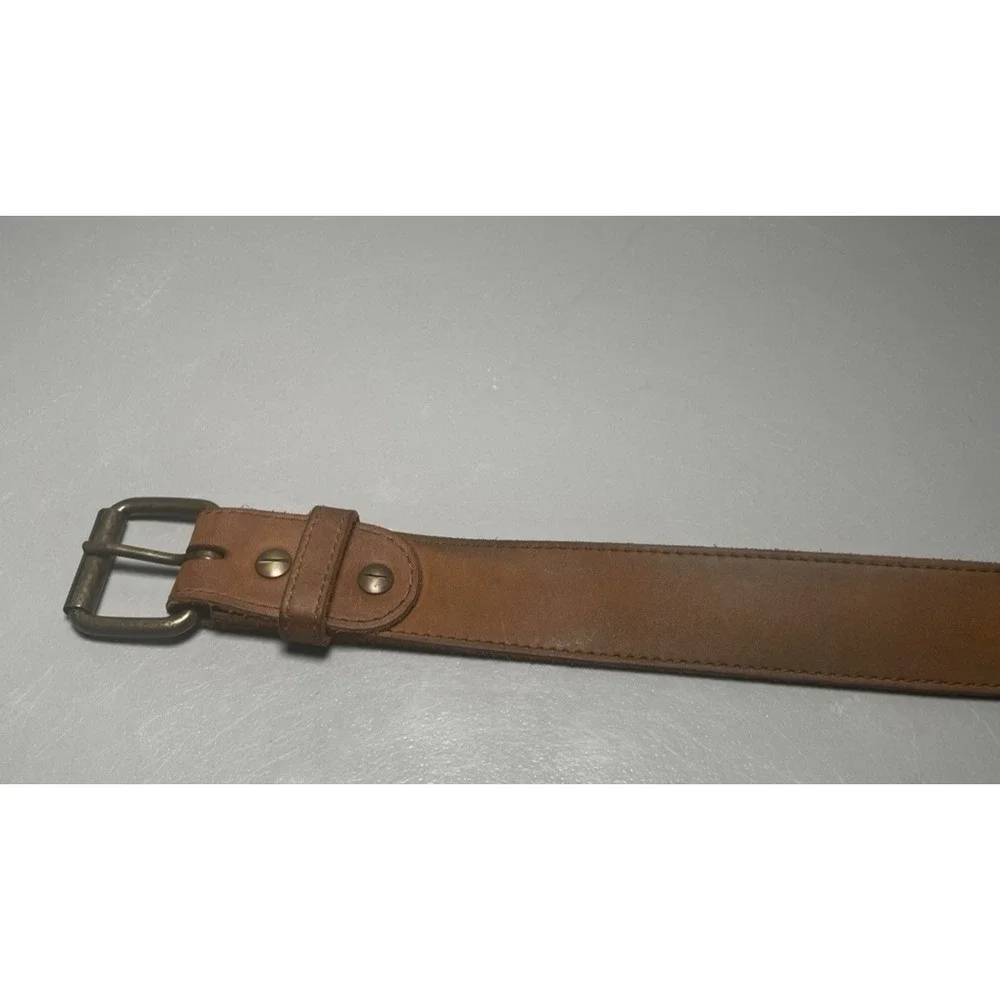 Men's‎ Brown Leather Belt Size 36